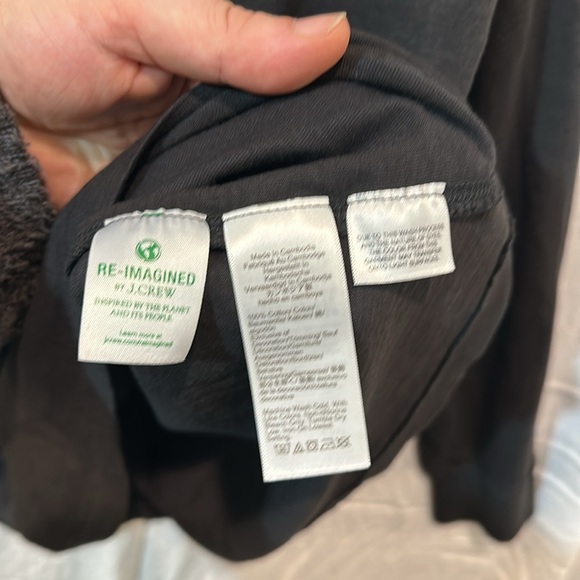 JCrew Men’s Black Long Sleeve Shirt, Size XL - Picture 5 of 6